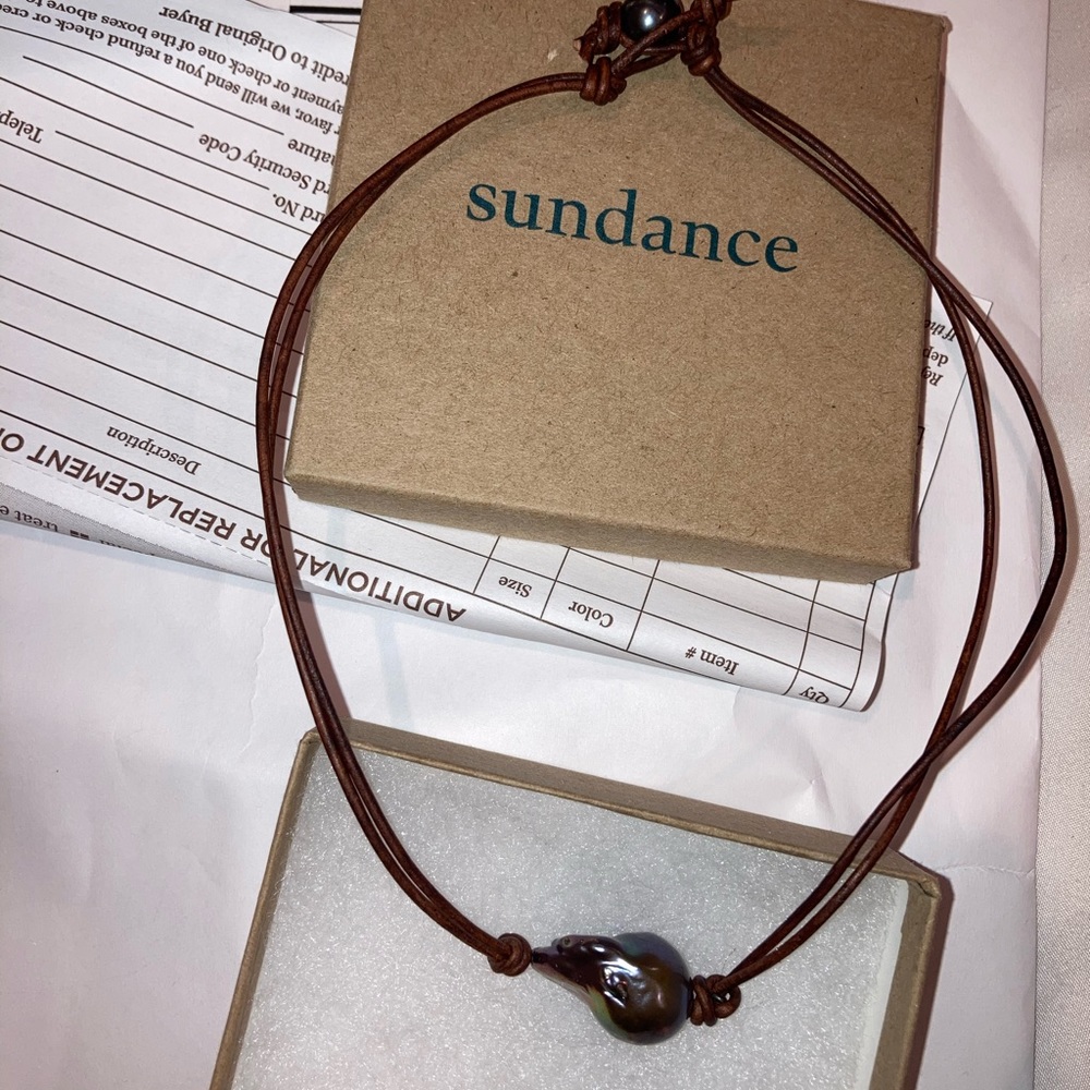 Sundance NIB NEW Northwest Coast Pearl necklace